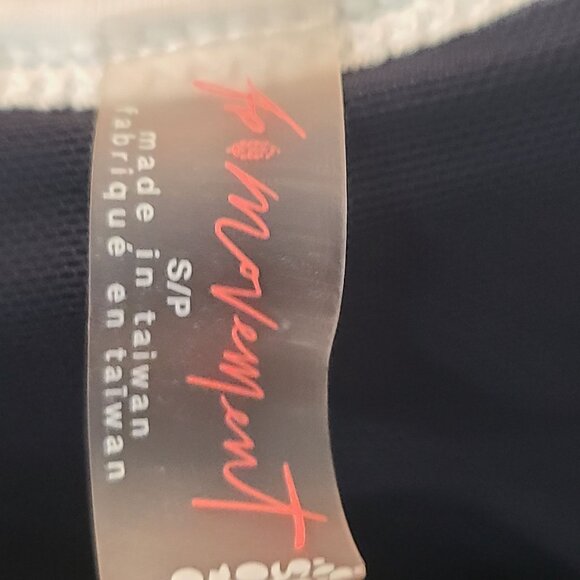 FP Movement by Free People Black Romper with White Trim - Picture 6 of 8